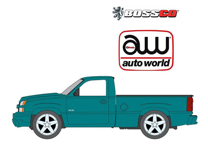 AUTO WORLD - 2005 CHEVROLET SILVERADO SS "TURQUOISE" ***PRE ORDER