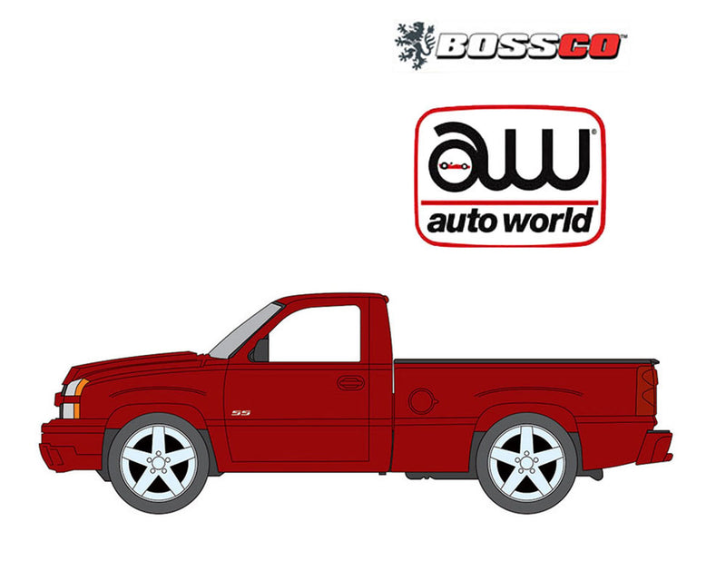 AUTO WORLD - 2005 CHEVROLET SILVERADO SS "RED METALLIC" ***PRE ORDER