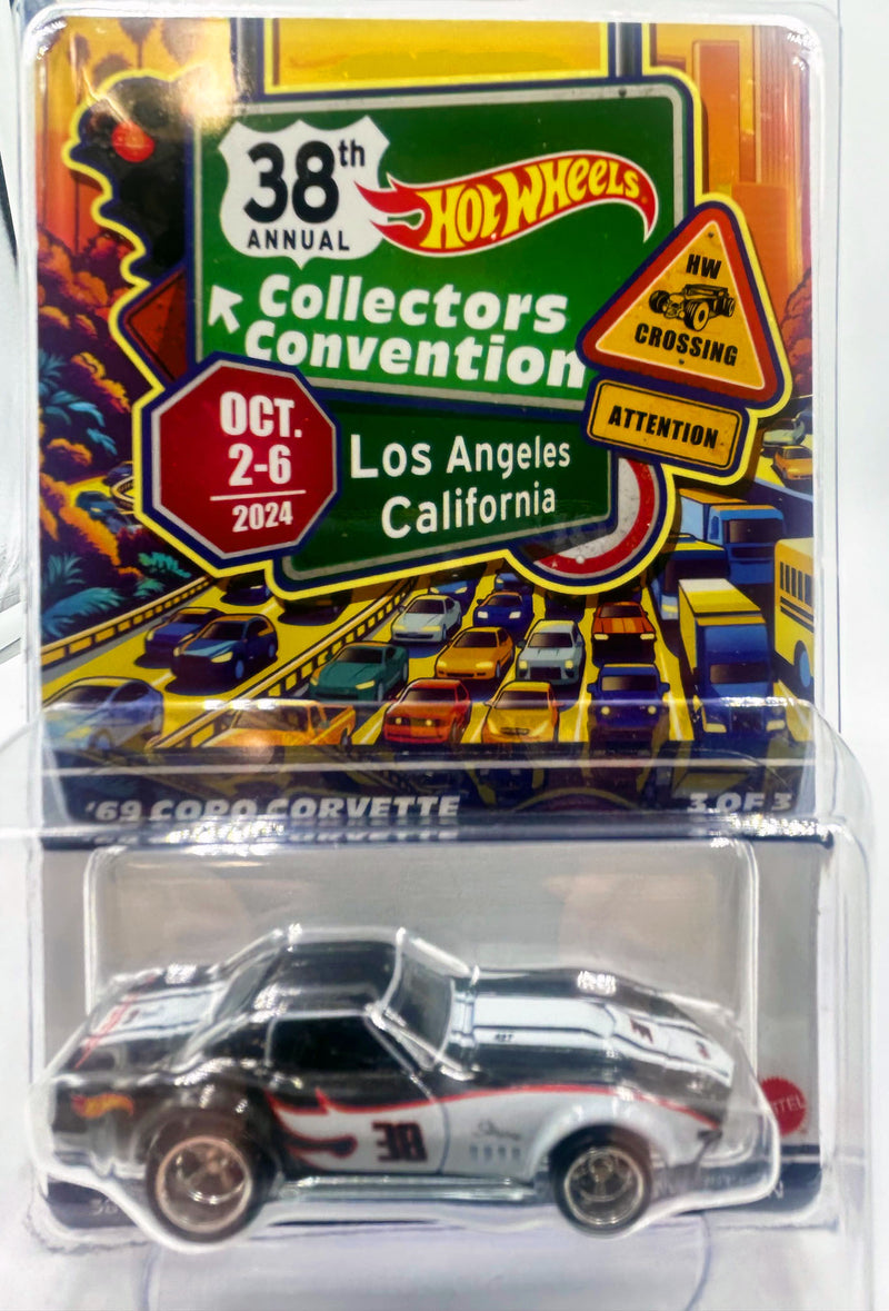 HOT WHEELS - '69 COPO CORVETTE 2024 HOT WHEELS CONVENTION FINALE CAR