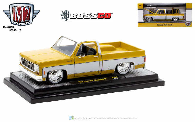 M2 1/24 '73 CHEVY CHEYENNE 10 "YELLOW"