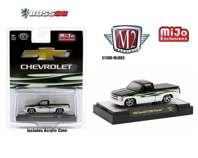 M2 '90 CHEVROLET C1500 SILVERADO "WHITE & BLACK"