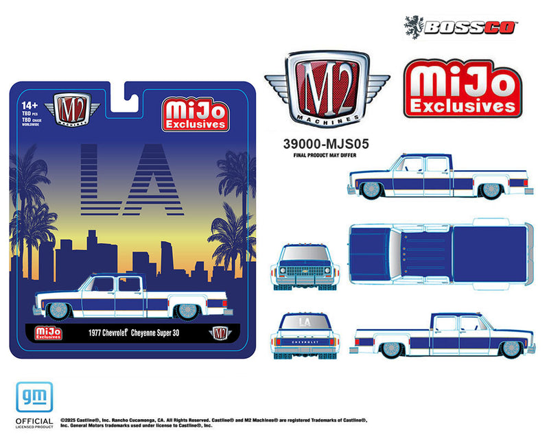 M2 '77 CHEVROLET CHEYENNE SUPER 30 "LA" *** PRE ORDER