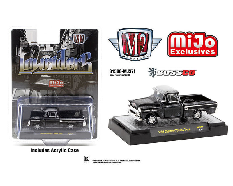 M2 '58 CHEVROLET CAMEO TRUCK LOWRIDER – Boss Company