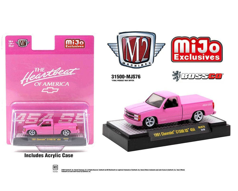 M2 '91 CHEVROLET C1500 454SS "SEMI-GLOSS PINK"