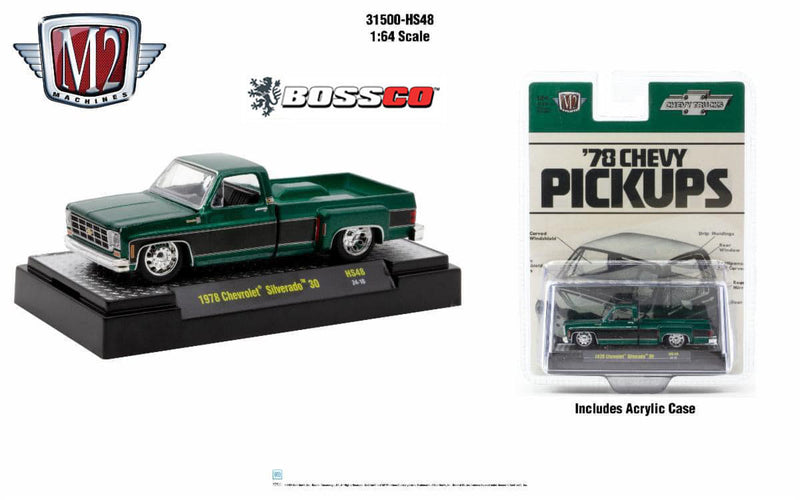 M2 '78 CHEVROLET SILVERADO 30 "EMERALD PEARL"